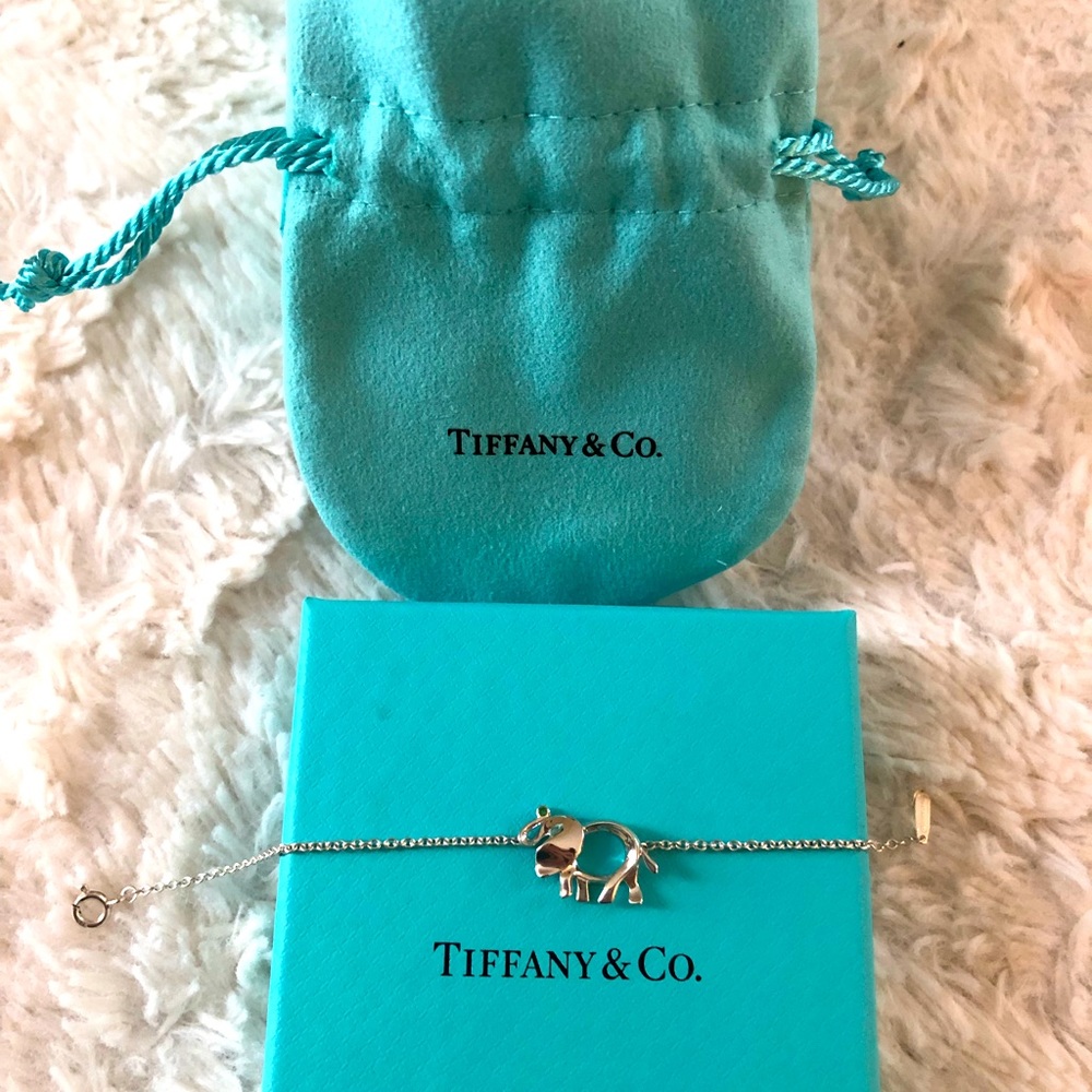 NEW Tiffany & Co Save the Wild Elephants Bracelet - RETIRED & RARE